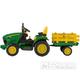 John Deere Ground Force s vlekem Peg Pérego