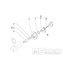 2.46 Zámky - Gilera Stalker 50 Naked 2008 (UK - ZAPC40102)