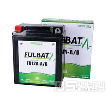Baterie Fulbat FB12A-A/B GEL (12N12A-4A-1)