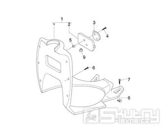 2.30 Předkolenní plast - Gilera Stalker 50 Naked 2008 (UK - ZAPC40102)