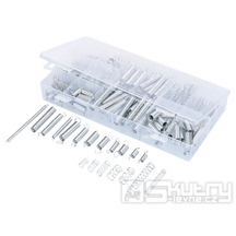 Sada pružinek v krabičce, 200 kusů