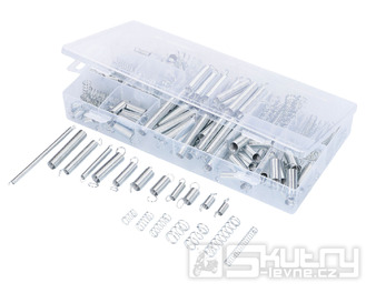 Sada pružinek v krabičce, 200 kusů