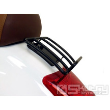 Zadní nosič Moto Nostra Sprint Rack pro Vespa GT, GTL, GTV, GTS, GT60 125–300ccm, černý matný
