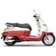 Peugeot Django Standard 125i Euro5+ s prodlouženou zárukou na 4 roky - barva Dragon Red/Milky White