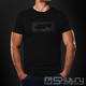 Tričko 4SR Logo Carbon Black