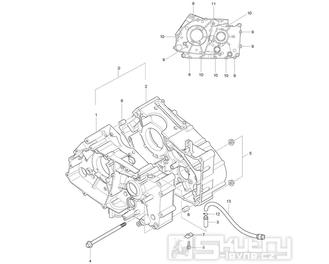 FIG04 Kliková skříň - Hyosung GV 125M C Aquila