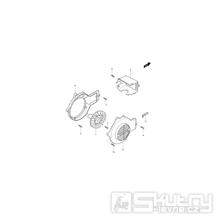 09 Ventilátor / Kryty - Hyosung SD 50 Avanti