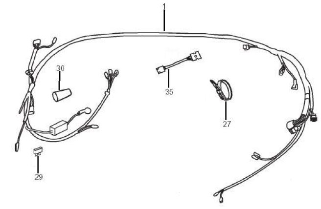 6.08 Elektroinstalace - Gilera SMT 50 od roku 2006, D50B0 (ZAPG12D1)