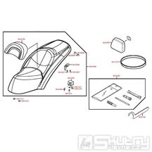 F09 Sedačka a nářadí - Kymco Grand Dink 125 E3