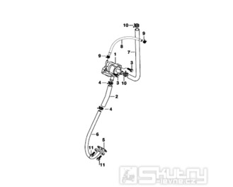 FIG50 Sekundární vzduchový ventil - Hyosung GV 125M C Aquila