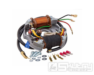Stator zapalování SIP 6V pro originální válec, Vespa 50, N, L, R, Special