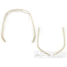 Ochranné lišty Moto Nostra bílé sada pro Vespa Primavera, Sprint (2013-