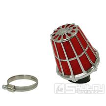 Vzduchový filtr Malossi [Racing Gitter] - červený / chrom 38mm