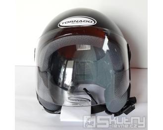 Přilba Tornado HELMETS TS černá