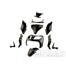 Sada plastů kapotáže 11 dílná lesklá černá pro Yamaha X-Max 125-250ccm, MBK Skycruiser 125-250ccm -2009