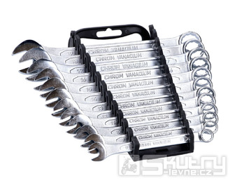 Očkoploché klíče 8-19mm, sada 12 kusů