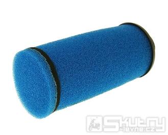 Vzduchový filtr Double Layer Racing dlouhý, modrý - 28/35mm