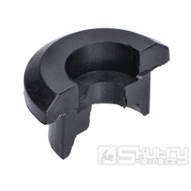 Polovina krytu tlumiče plastová černá pro Simson S50, S51, SR4, Schwalbe