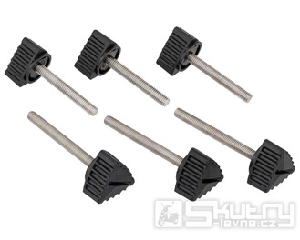 Sada bočních ochranných šroubů Swiing černá pro Puch Maxi S