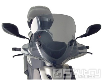 Plexi Puig City Touring v lehce kouřovém provedení pro Kymco Agility 50 až 125ccm