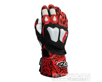 Rukavice 4SR RR Aramid Core Red