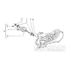 T3 Kliková hřídel - Gilera Runner 125 FX DT 2T LC (ZAPM0700...)