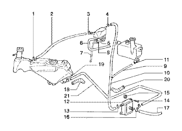 T36 Palivový systém - Gilera Runner 125 FX DT 2T LC (ZAPM0700...)