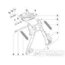 2.25 Hlavní stojan - Gilera Storm 50 2007 (ZAPC29000)