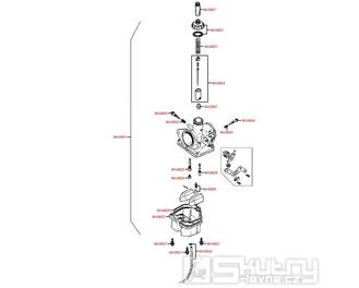 E11 Karburátor - Kymco PULSAR 125 M