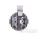 Hlava válce hliníková 50ccm 38mm chlazená ventilátorem pro Hercules, Miele, DKW, KTM, Rixe, Göricke, Gritzner