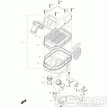 12 Vzduchový filtr - Hyosung GT 650i N (Naked)