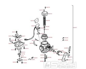E11 Karburátor - Kymco STRYKER 125 II