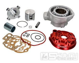 Válec VOCA Bestia 80ccm 50mm, modulární hlava červená, pro Minarelli AM6