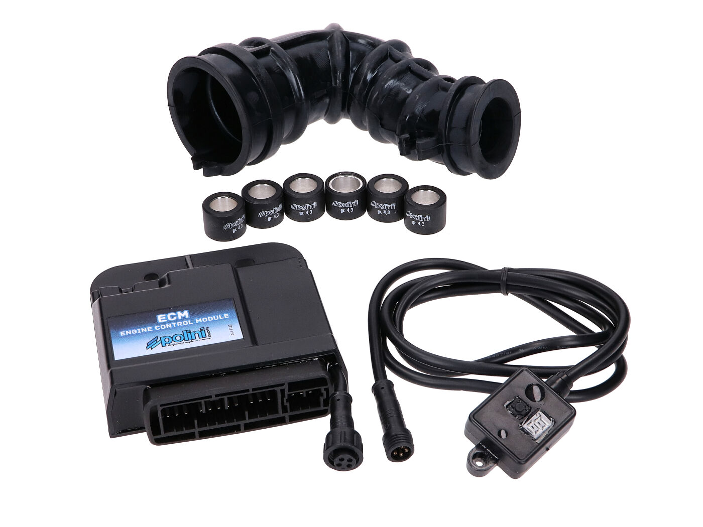 CDI jednotka s odblokovací sadou Polini pro Piaggio, Vespa iGet 50ie 2017-2019 (Euro4)