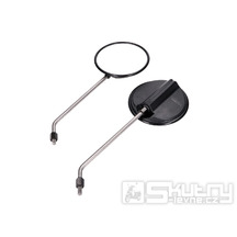 Sada zrcátek kulatých 120mm M8, ocelové držáky pro Simson S50, S51, S70, SR50, KR51/2