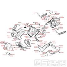 F05 Kapotáž - Kymco Xciting 500i [AFI]