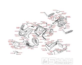 F05 Kapotáž - Kymco Xciting 500i [AFI]