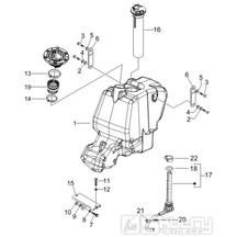 2.47 Palivová nádrž - Gilera Runner 125 VX 4T 2007 (ZAPM46300)