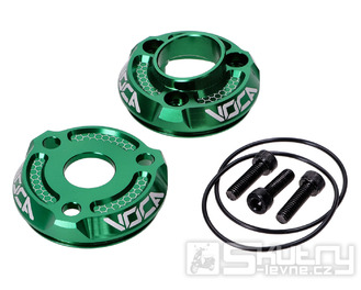 Krytka koncovky výfuku Voca Racing zelená
