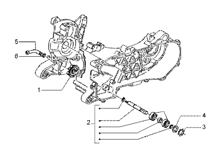 T14 Vodní čerpadlo - Gilera Runner 125 FX DT 2T LC (ZAPM0700...)