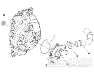 1.19 Vodní čerpadlo - Gilera Oregon 250 2007-2009 (RGEYN25D5)