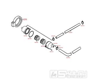 F23 Sekundární vzduchový systém - Kymco Grand Dink 50