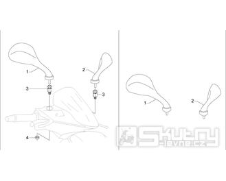 2.45 Zrcátka - Gilera Runner 125 ST 4T LC 2008-2012 (ZAPM46301)