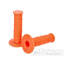 Gripy Off-Road Waffle, oranžové, 22mm, univerzální