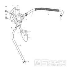 11 Elektromagnetický ventil - Hyosung GV 650i E