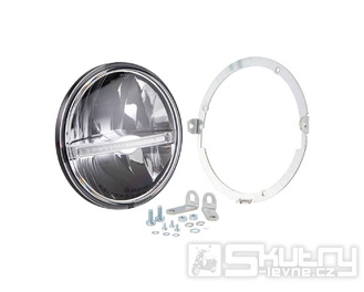 LED světlomet SIP Performance kulatý Ø143mm pro Vespa PX, PE, Lusso, LML Star