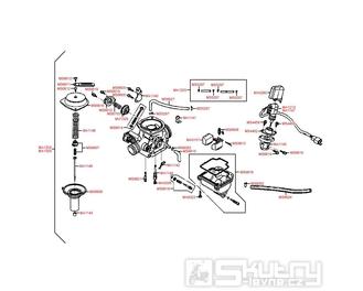 E05 Karburátor - Kymco Movie XL 125
