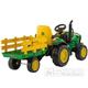 John Deere Ground Force s vlekem Peg Pérego