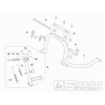 2.25 Hlavní stojan - Gilera Runner 200 ST 4T LC 2008-2011 (ZAPM46401)