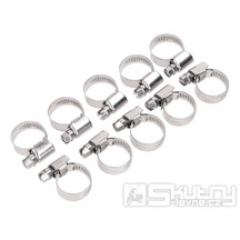 Hadicové svorky 12-20mm, 10 kusů